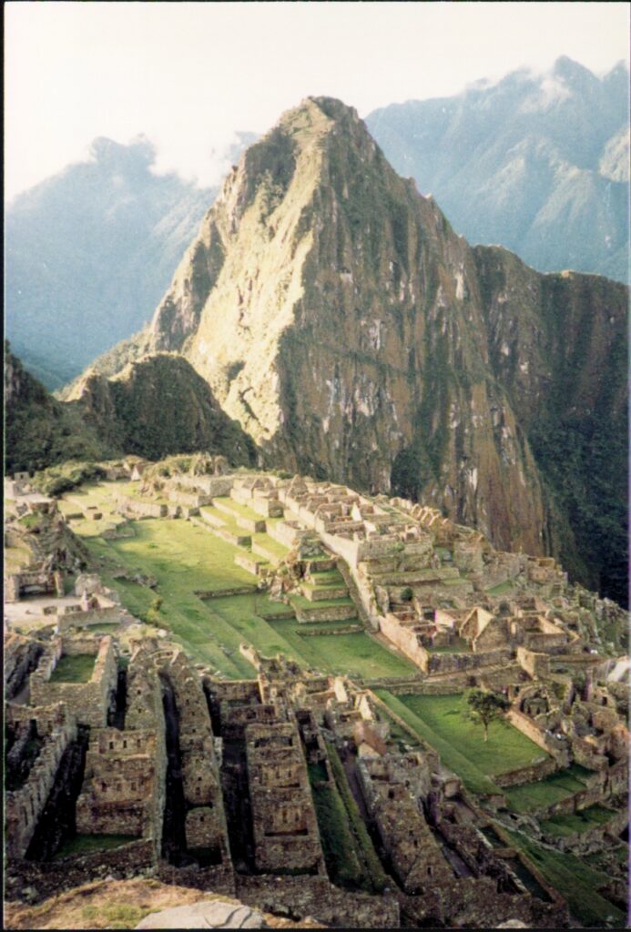 Inca ruins of Machu Picchu