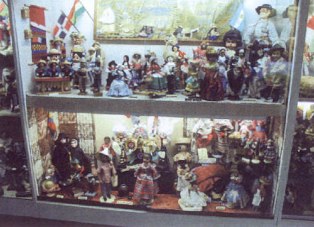 Just a few of the nearly 5,000 dolls at the museum